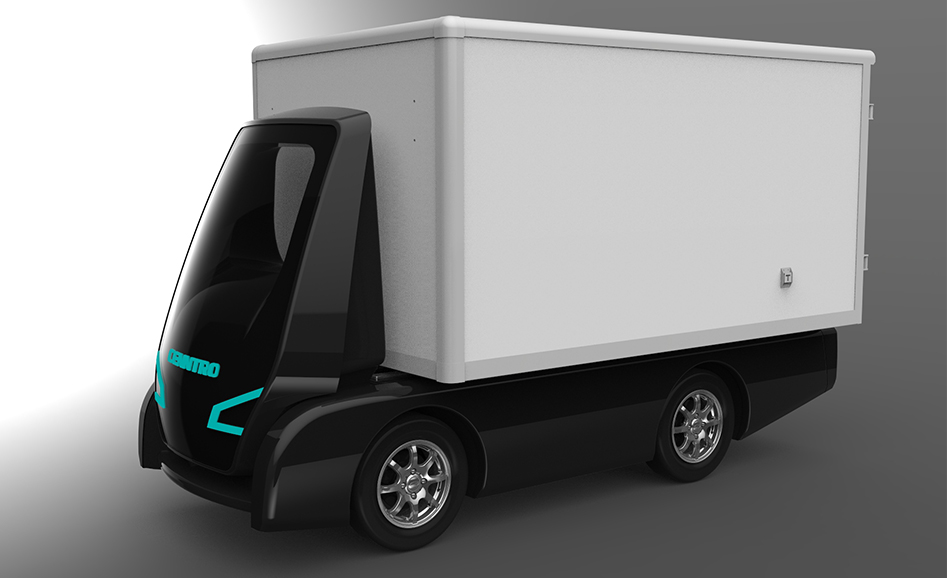 Autonomous City Delivery Truck