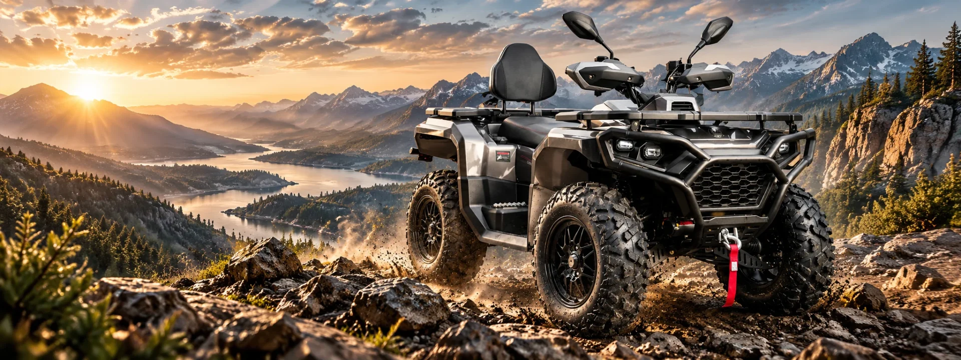 550CC ATV product background